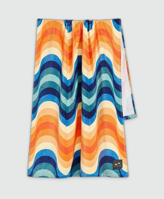 Slow Tide - Flip Side Beach Towel
