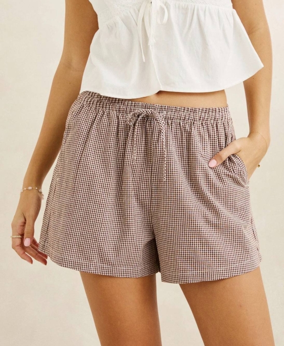 Rhythm - London Check Beach Short