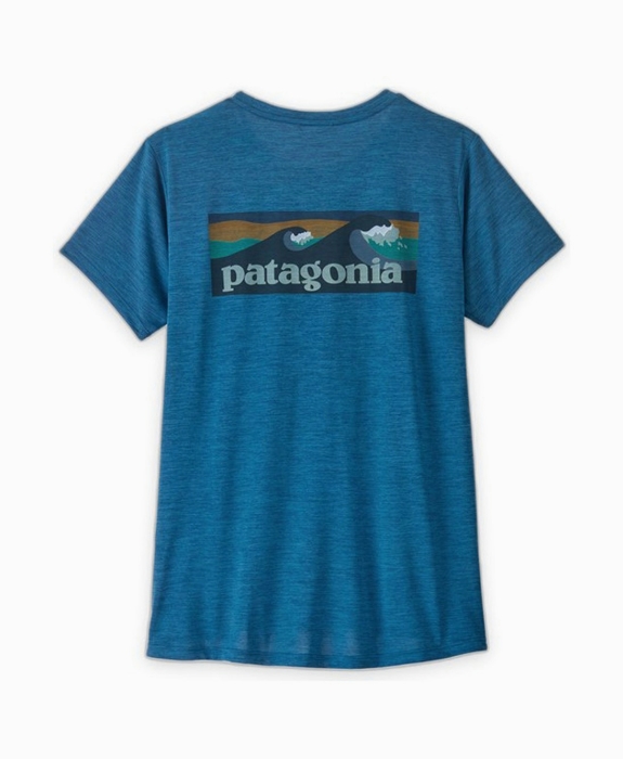 Patagonia - W's L/S Cap Cool Daily Shirt - Boardshort Logo