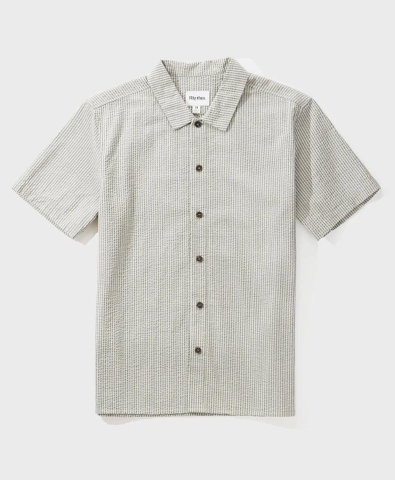 Rhythm - Seersucker Stripe SS Shirt
