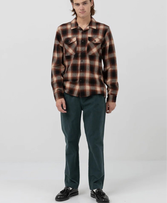 Rhythm - Plaid LS Flannel