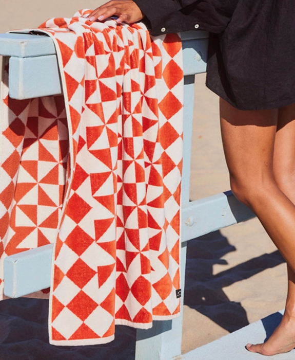 Slow Tide - Gatsby Rust Towel