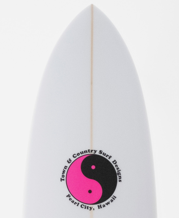 Town & Country Surfboards - Fantastic Acid Mid Length Twin Channel 7'3