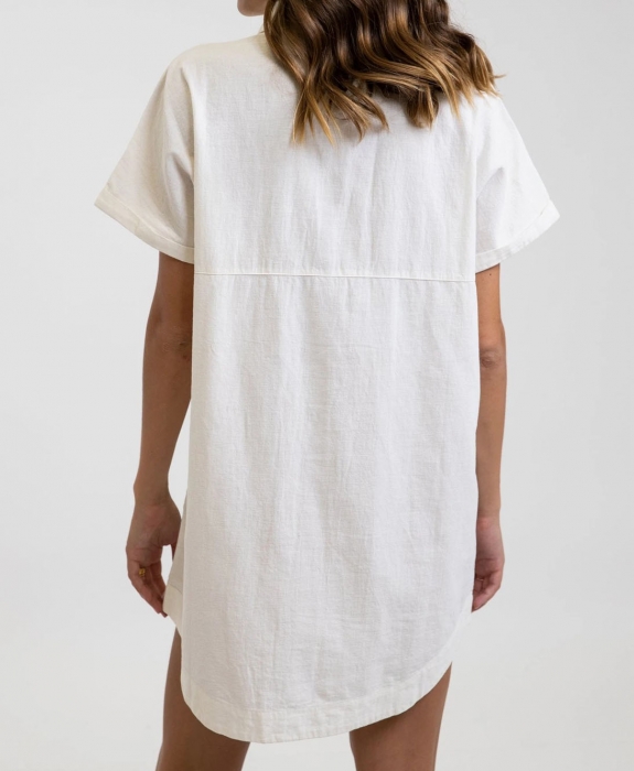 Rhythm - Classic Linen Shirt Dress