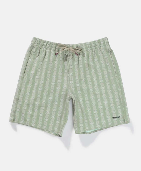 Rhythm - Tile Stripe Beach Short