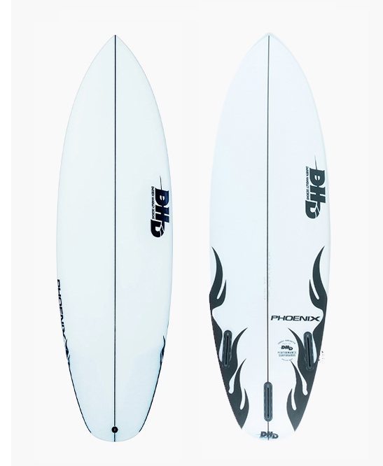 DHD Surfboards - Phoenix Flames 5'6