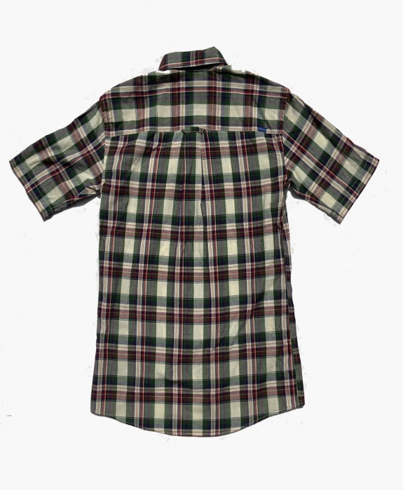 Pendleton - SS Fitted Seaside Shirt Green & Blue