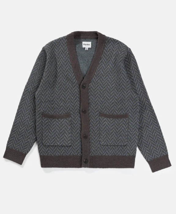 Rhythm - Mohair Herringbone Cardigan