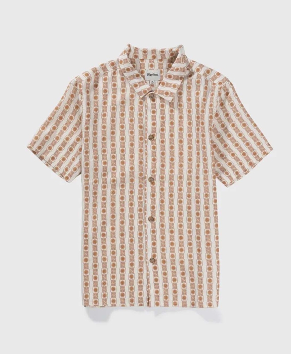 Rhythm - Tile Stripe SS Shirt