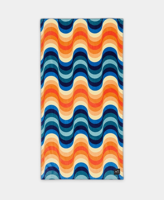 Slow Tide - Flip Side Beach Towel