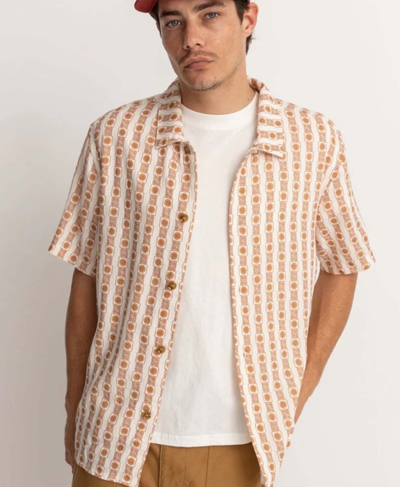 Rhythm - Tile Stripe SS Shirt