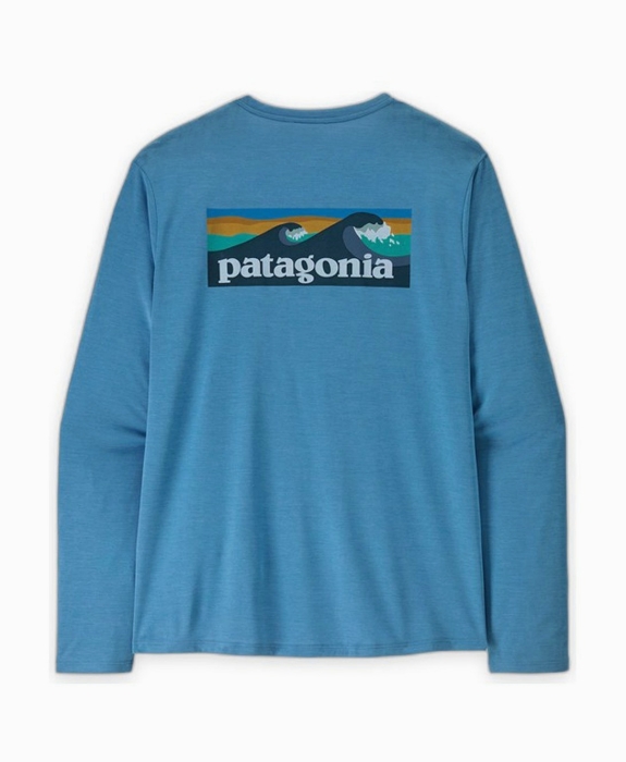 Patagonia - M's L/S Cap Cool Daily Shirt - Boardshort Logo