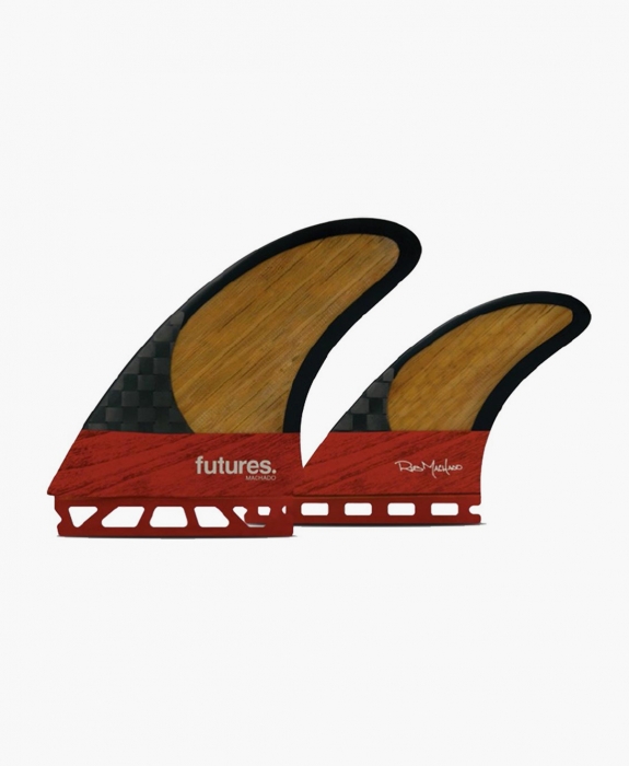 Futures Fins - Machado 2+1 Blackstix Bamboo & Carbon