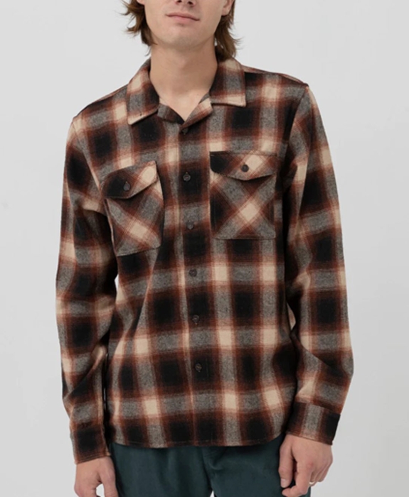 Rhythm - Plaid LS Flannel