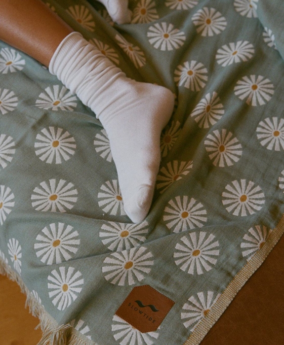 Slow Tide - Sun Dazed Driftweave Blanket