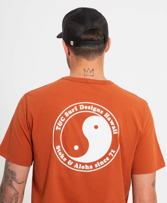 Town & Country Surfboards - Stay Stoked Pocket Tee