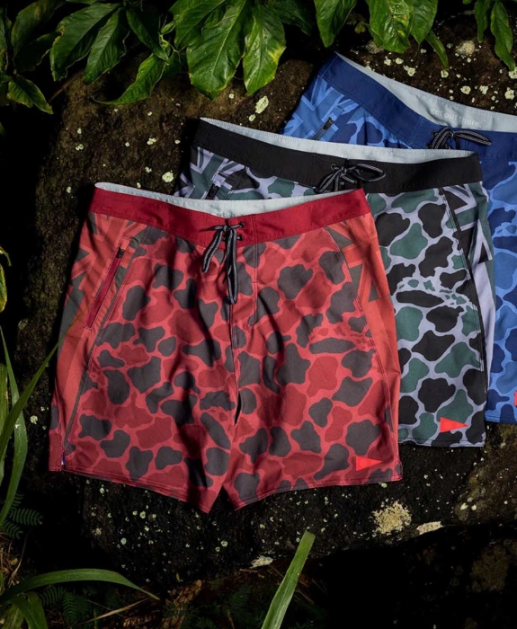 Florence Marine X - F1 Pro Hawaii Camo Boardshort