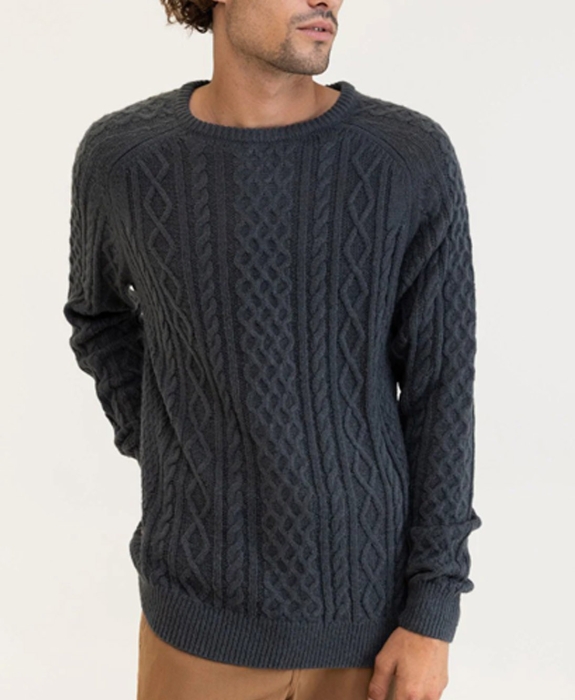 Rhythm - Mohair Fishermans Knit