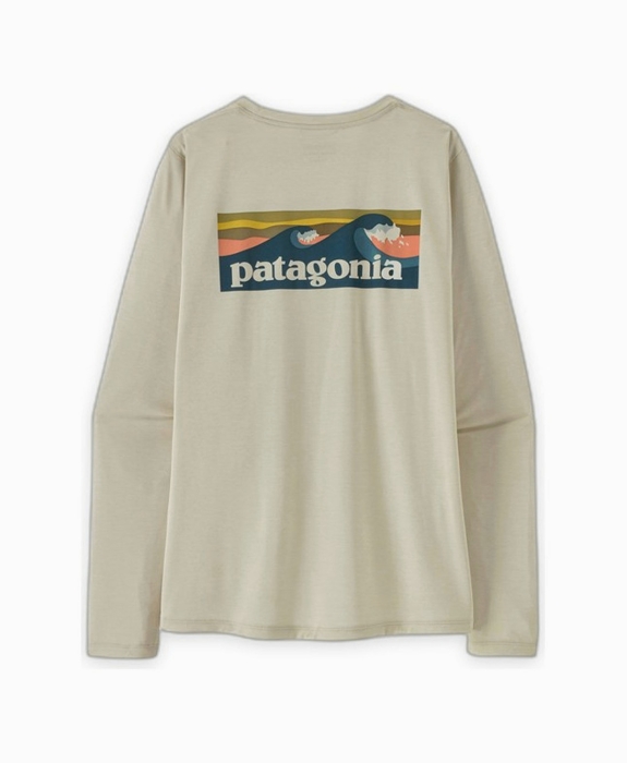 Patagonia - W's L/S Cap Cool Daily Shirt - Boardshort Logo