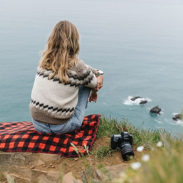 Slow Tide - Yukon Fleece Blanket