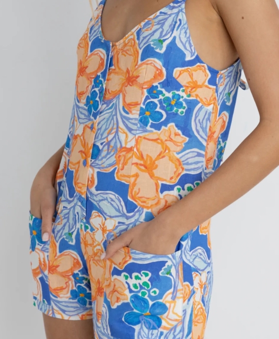 Rhythm - Paradise Floral Playsuit