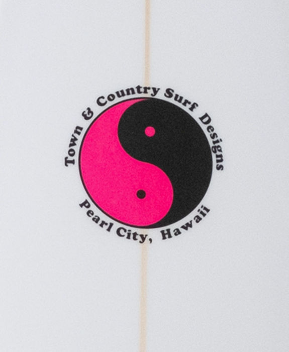 Town & Country Surfboards - Fantastic Acid Mid Length Diamond Tail 7'2