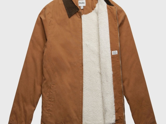 rhythm james jacket tobacco James Jacket Rhythm - Walrus Surfshop