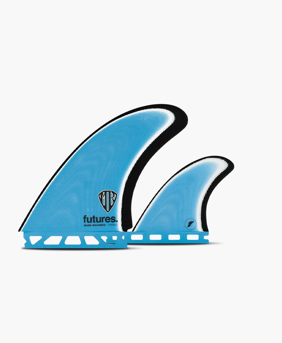 Futures Fins - Twin +1 - Mark Richards Fiberglass