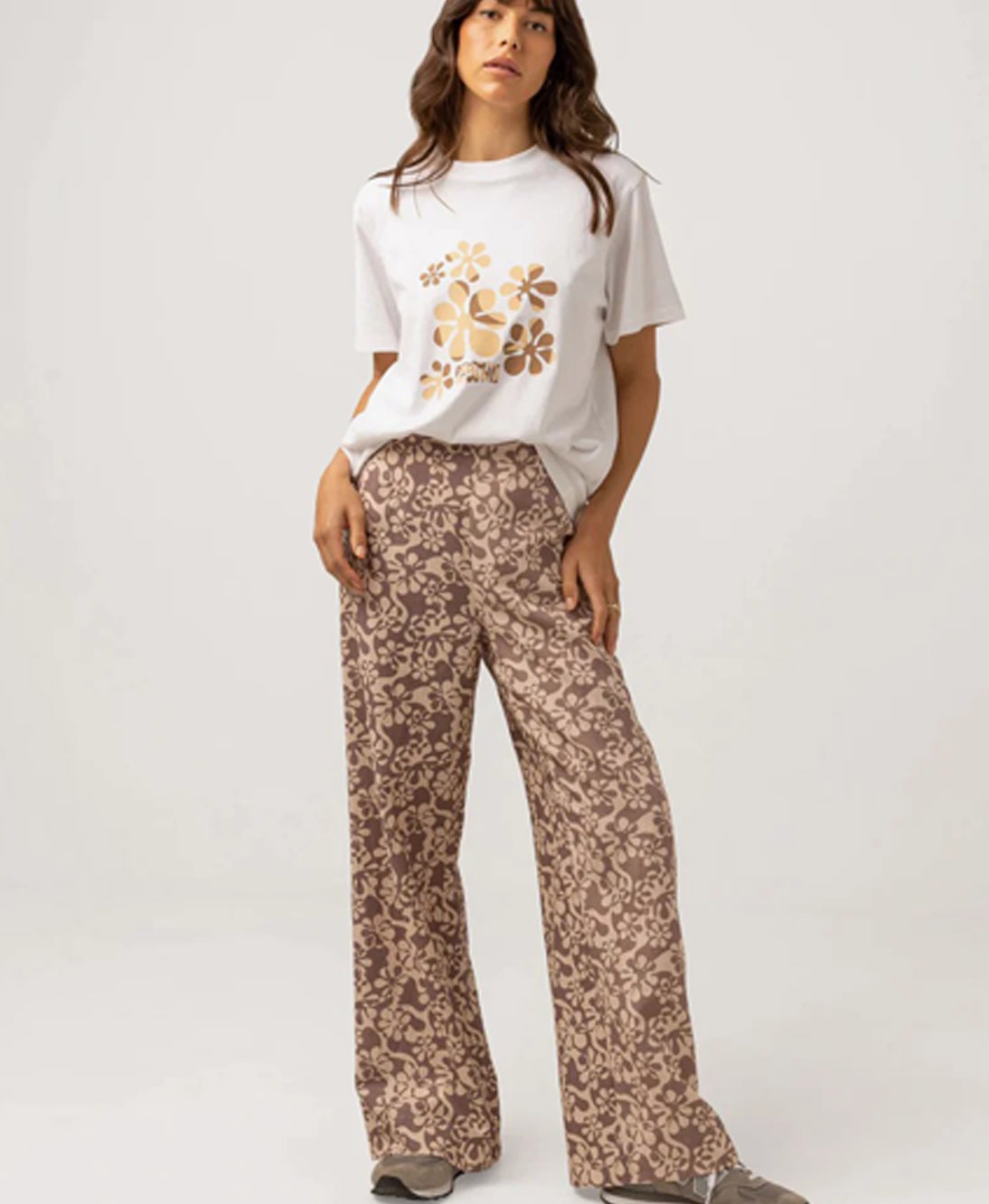 Rhythm - Drifter Floral Wide Leg Pant