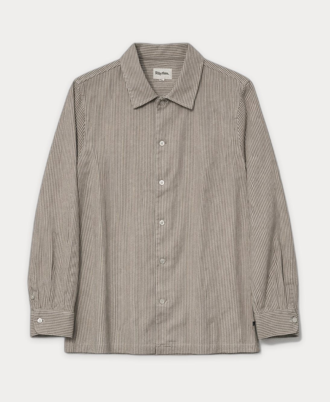 Rhythm - Bank Stripe LS Shirt