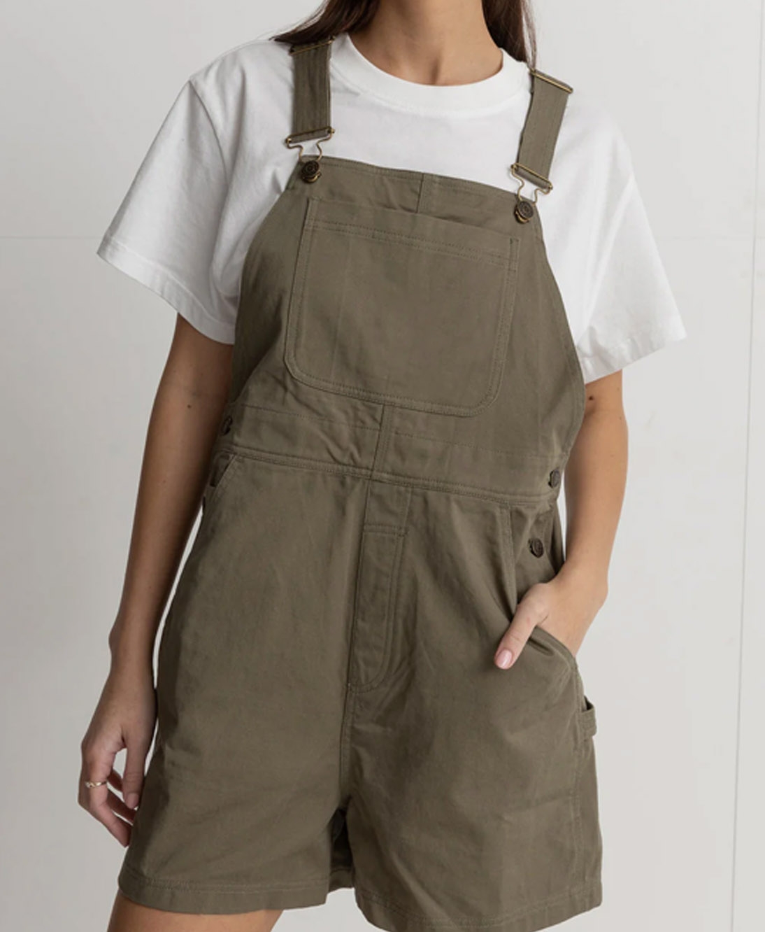 Rhythm - Lowkey Short Overall Olive